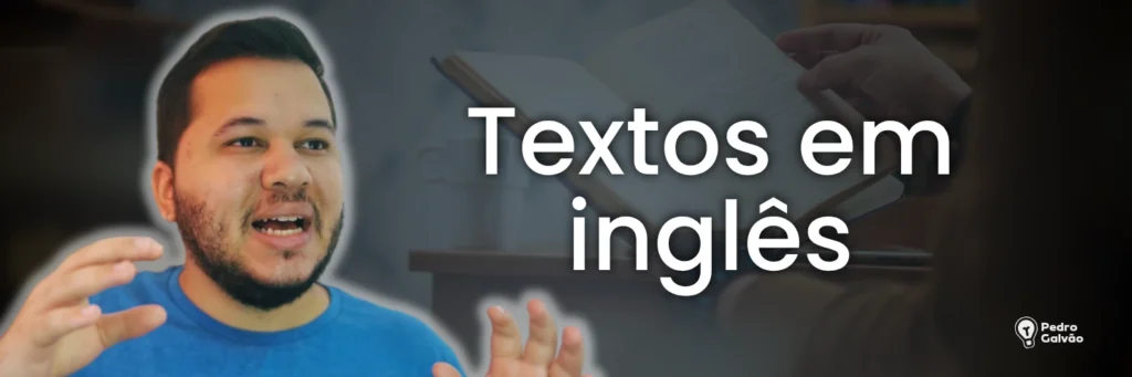 textos em inglês para iniciantes