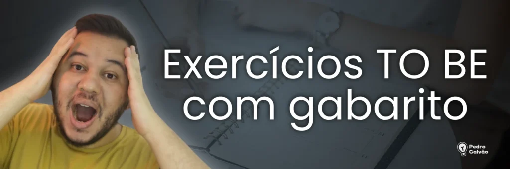Exercicios do verbo to be